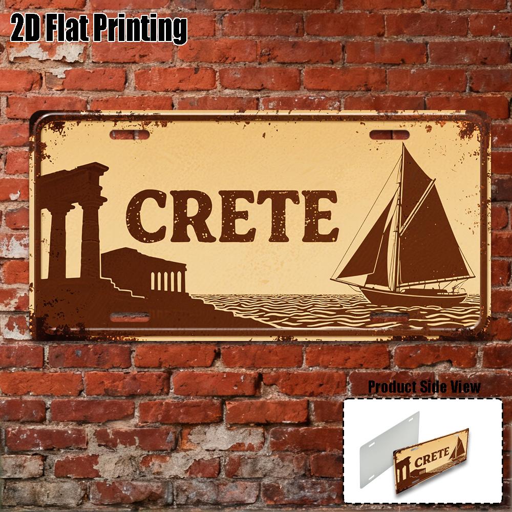 D Flat Pc Pc Vintage Sign Retro WallMountable Aluminum Plaque Suitable for Birth Year Gifts Retro Wall Art for Hom
