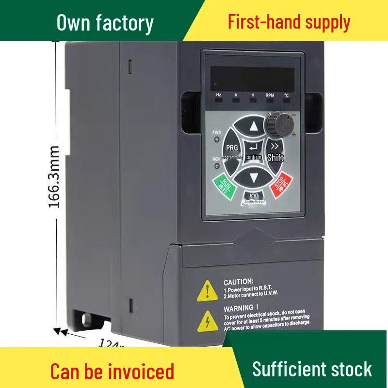 

380V Vector Three-Phase Frequency Converter & Motor Speed Controller (11/15/18.5/22/30 kW) 5.5KW Three-Phase 380V Input/Output