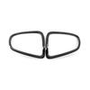 Bmw Cooper R56 R57 R58 R59 Tail Light Ring Surround Cover Trim With Black Electroplate For Custom Car Decor