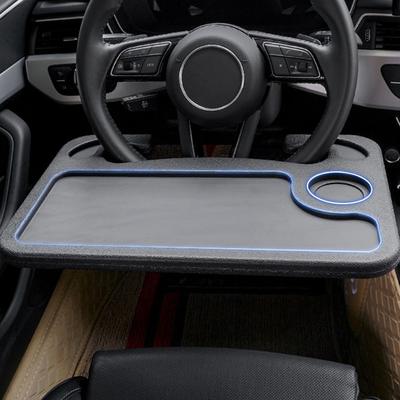 Portable Car Laptop Computer Desk Mount Stand Eat Work Car Steering Wheel Dining Table Bracketdrink Food Coffee Tray Board