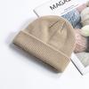 1pc Y2K Acrylic Plain Beanie Hat,Outdoor Cold Weather Casual Soft Stretch Warm Skull Cap for Daily Commute Halloween Fall Outfit