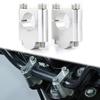 7/8" 22mm Motorcycle Handlebar Riser Clamps For Suzuki Bandit GSF250 GSF400 GSF650 Bandit GSF600 GSF750 Bandit GSF1200 GSF1250