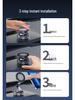 Magnetic Car Phone Holder with Suction Cup for Navigation