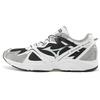 LG 90s Fabric Synthetic Leather Non-Slip Wear-Resistant Breathable Low-Top Running Shoes Unisex Sneakers Black Gray D1GH212503