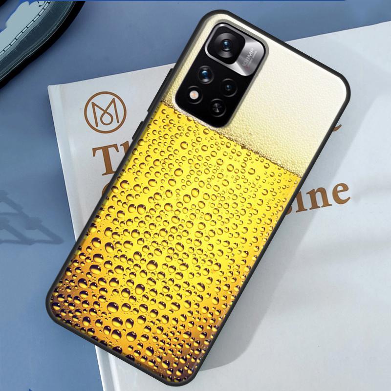 Beer Case For Xiaomi Redmi Note 14 13 11 9 10 12 Pro 9S 10S 11S 12S Redmi 10C 12C 13C 14C Cover
