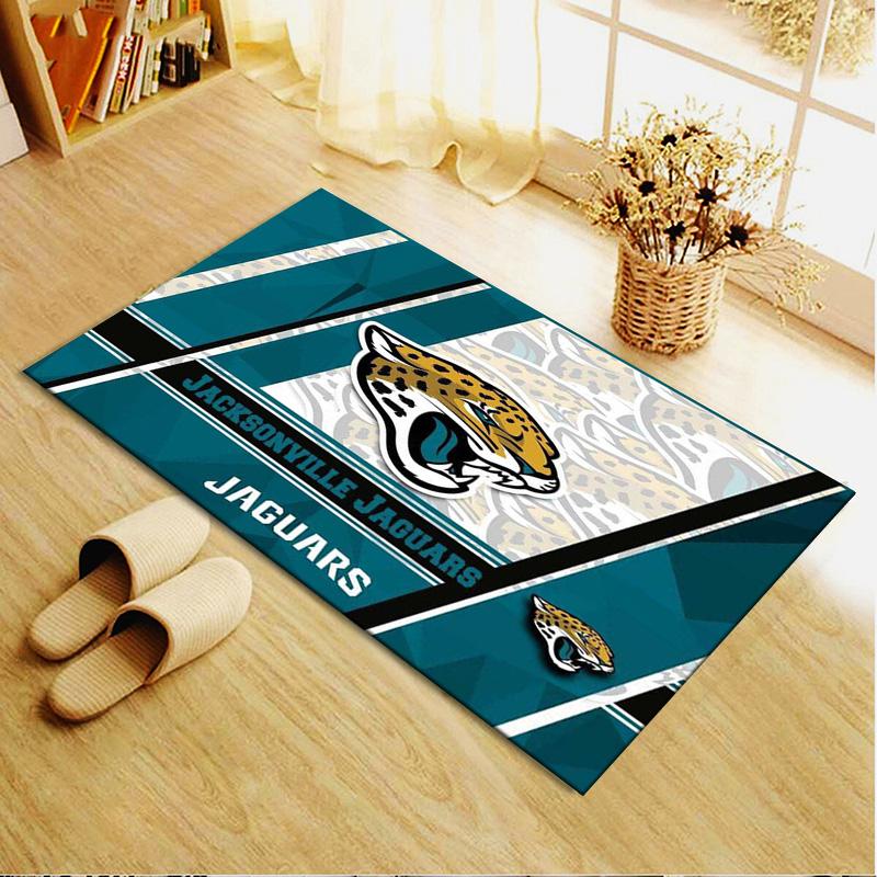 Jacksonville Jaguars Logo Carpet Rug for Living Room Bedroom Home Sofa Decoration,Kids Play Non-slip Floor Mat