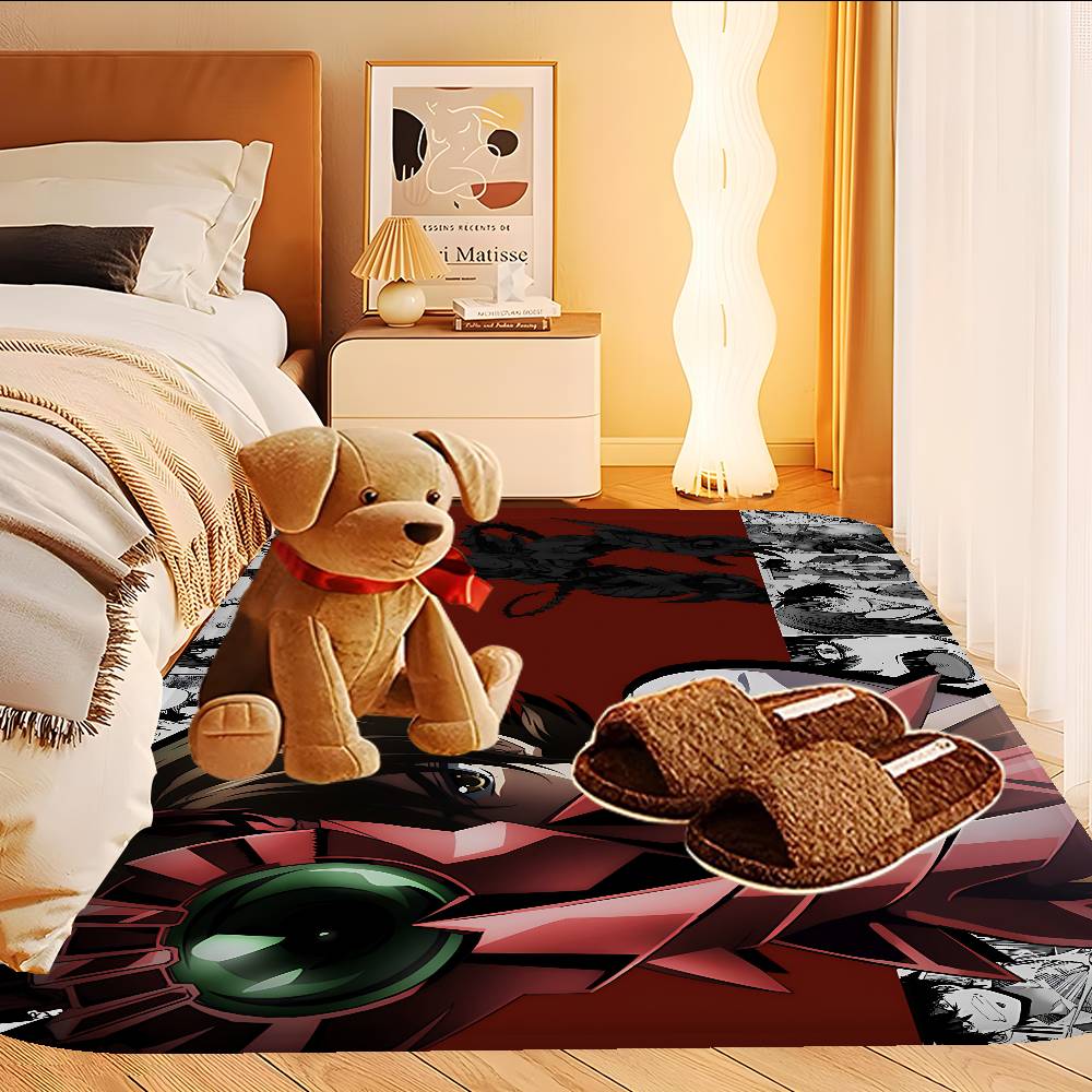 High School DxD Anime Floor Mat INS Style Soft Bedroom Floor House Laundry Room Mat Anti-skid Household Carpets