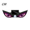 Energy Saving Car Decorations LED Warning Light with Animated Devil Eyes Shape, Solar Powered/Type-C Eye Led Accessories Charging Windshield