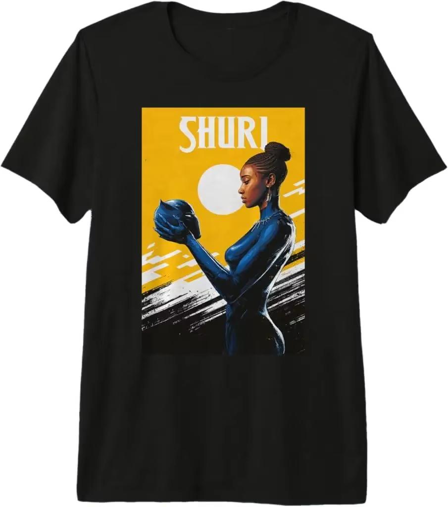 

Comic movie pattern knitted Tshirt 100 pure cotton casual and comfortable black M