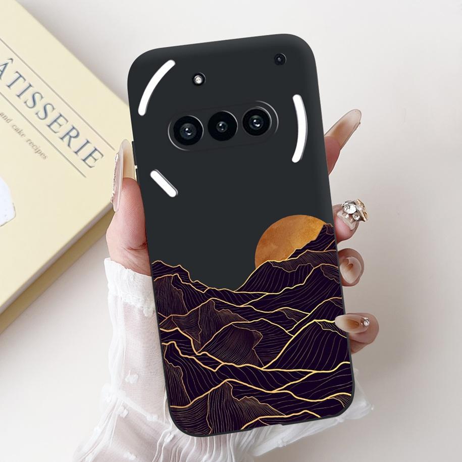 Para Funda Nothing Phone 3A A059 Lindo Dibujo Animado Panda Astronauta Silicona Suave Negro Mate Cubierta Para Nothing Phone3a Pro A059P Fundas