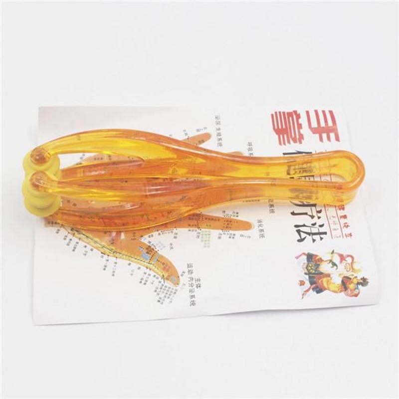1 mini masajeador de dedos con rodillo de plástico, profesional, para la belleza de los dedos, para personas mayores, suministros de salud.
