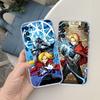 BH23 Fullmetal Alchemist Transparent Phone Case for Motorola Moto Edge 20 30 40 50 S30 Fusion Ultra Pro Neo Lite + G200 G23