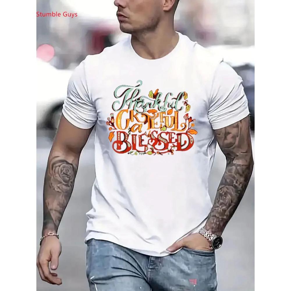 Men's casual fashion sportswear T-shirt