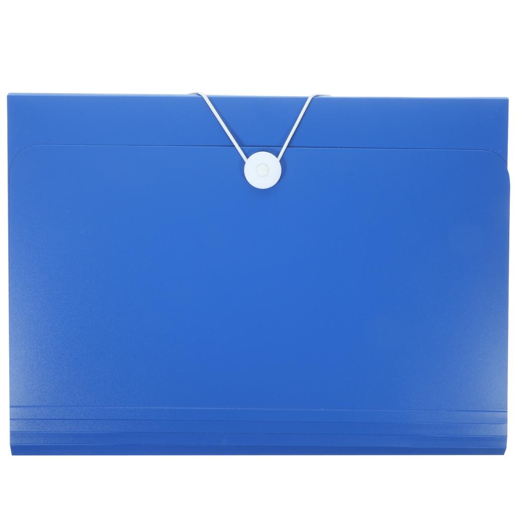 Portable Colored Document Folder Large Capacity File Organizer Office Bill Document Storage Multi Layer Accordion File Folder