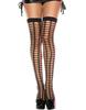 Black Fishnet Style Stockings Mh4442 Blk