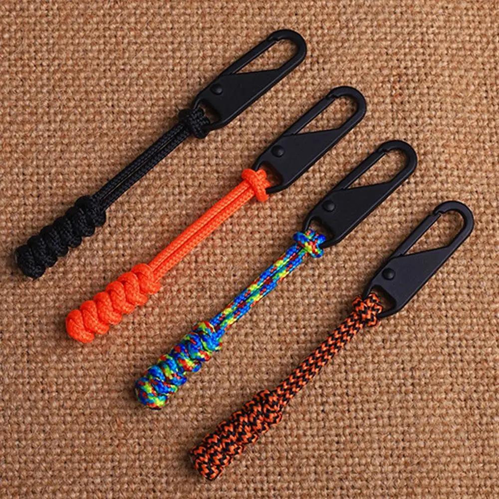 Creative Detachable Zipper Sliders Wear-resistant Umbrella Rope Woven Zipper Replaceable Accessories Durable Repair Kit Outdoor