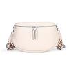 Fashion Genuine Cowhide Leather Saddle Bag for Women Luxury Messenger Bag Versatile Shoulder Handbag