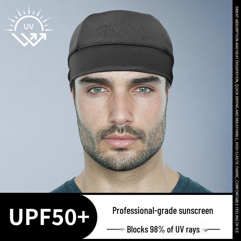 Butterfly Mesh Ice Silk Cycling Cap: Breathable, Cool, Comfortable Helmet Liner for Sun Protection
