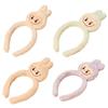 Lovely Plush Dolls Headband Cartoon Hairhoop Female Face Washing Hairband Birthday Gathering Headpiece Party Accessories