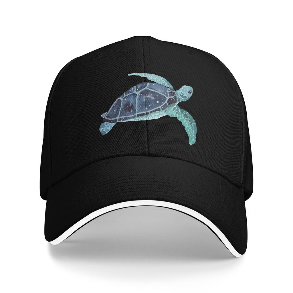 Galaxy Sea Turtle Baseball Cap Classic Hip Hop Hats Summer Unisex-Teens Kpop Rock Baseball Caps
