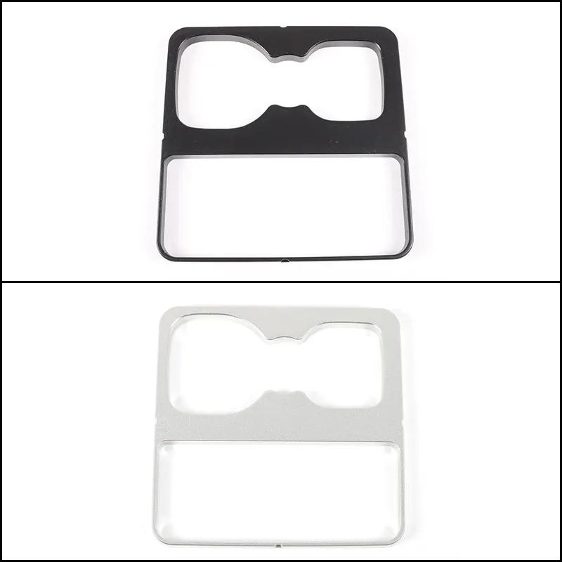 For Land Rover Defender 90 110 130 -24 Aluminum Car Central Water Cup Holder Decorative Cover Upgraded and Thickened Version
