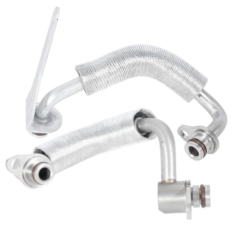 Left/Right Cooling Pipe 11538663516 11538663517 for F07 F10 F15 Radiator Coolant Water Hose Oil Return Line