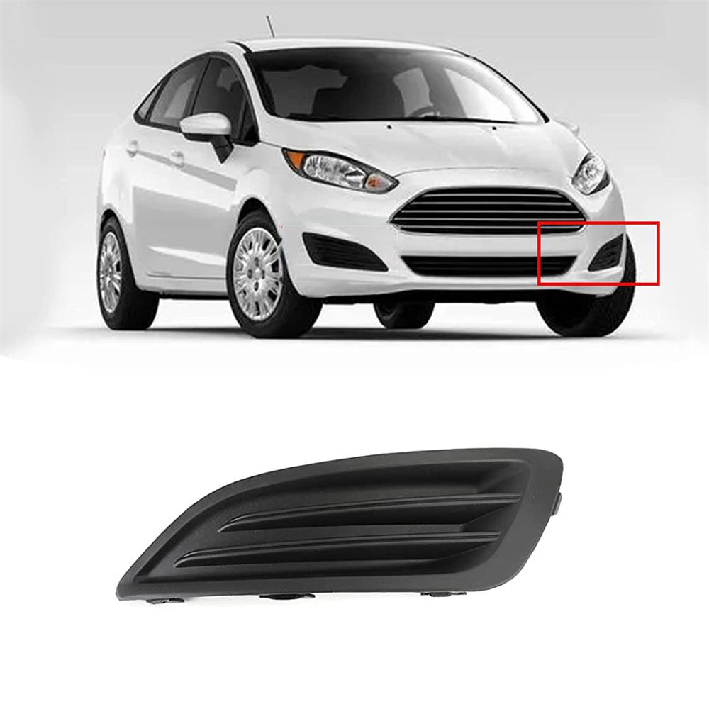New For Ford Fiesta 2014-2019 Front Left Side Fog Light Cover Black D2BZ-15266-BA 1×