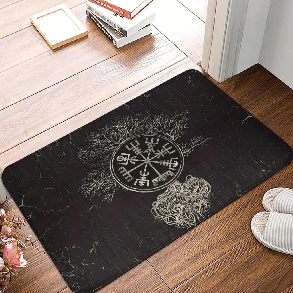 1PC Flower and Bird Pattern Door Mats Kitchen Rugs Non-Slip Pop Design Bedroom Rugs Bath Mat Carpet for Home Sink Laundry Decor