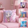 Anime L-Lucky Star Pillow Case Plush Fabric Soft Double-Sided Printed Sofa Warm Winter Home Gift Cushion Cover