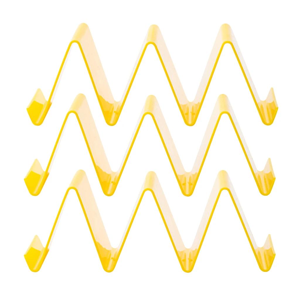 3Pcs Taco Holder Mexican Pizza Roll Shelf Burrito Potato Chips Rack Shells Taco Rack Colorful Tableware Pancake Stand