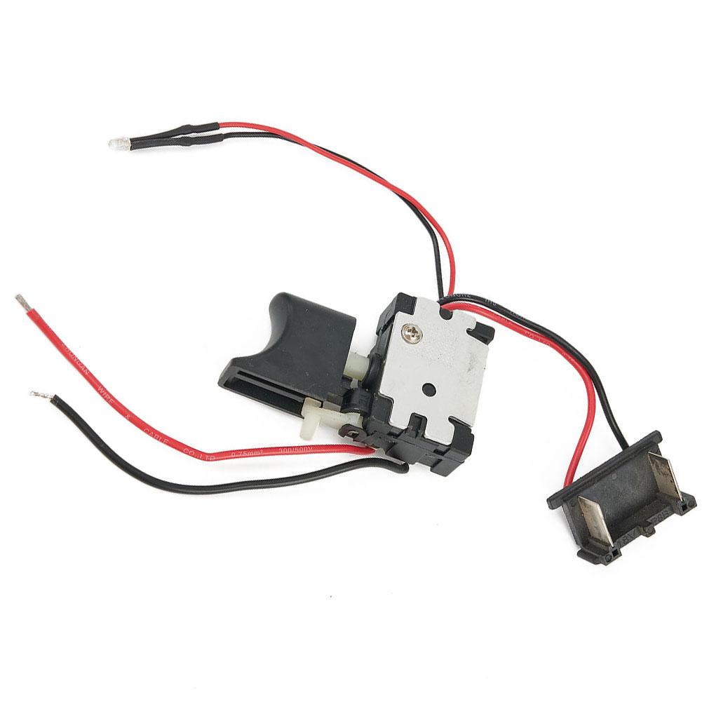 Austausch des Auslöseschalters mit Druckknopf-Geschwindigkeitsregelung