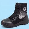 Alliance Messenger Breathable High-Top Combat Boots with Side Zipper