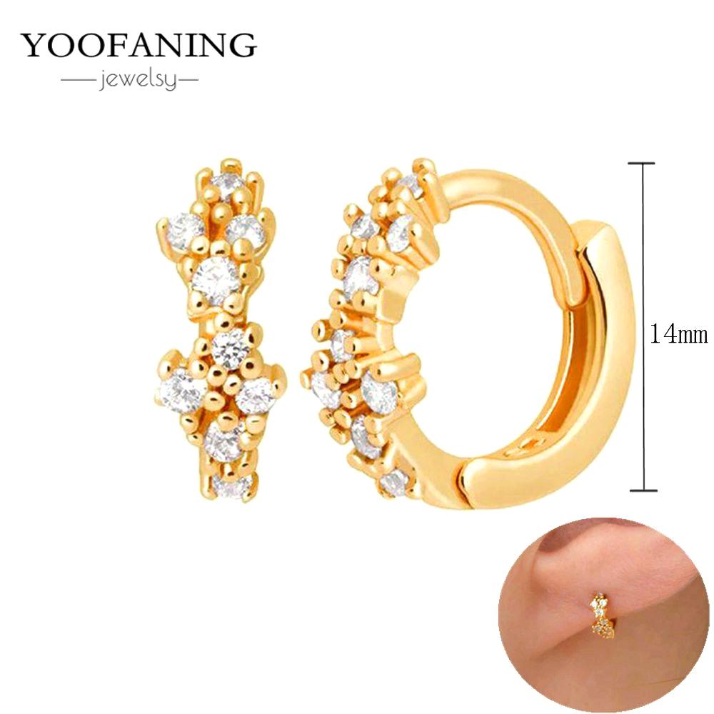 925 Silver Ear Needle Fashion Light Luxury Gold hoop earrings Classic Retro Collection earrings for women Jewelry Gift