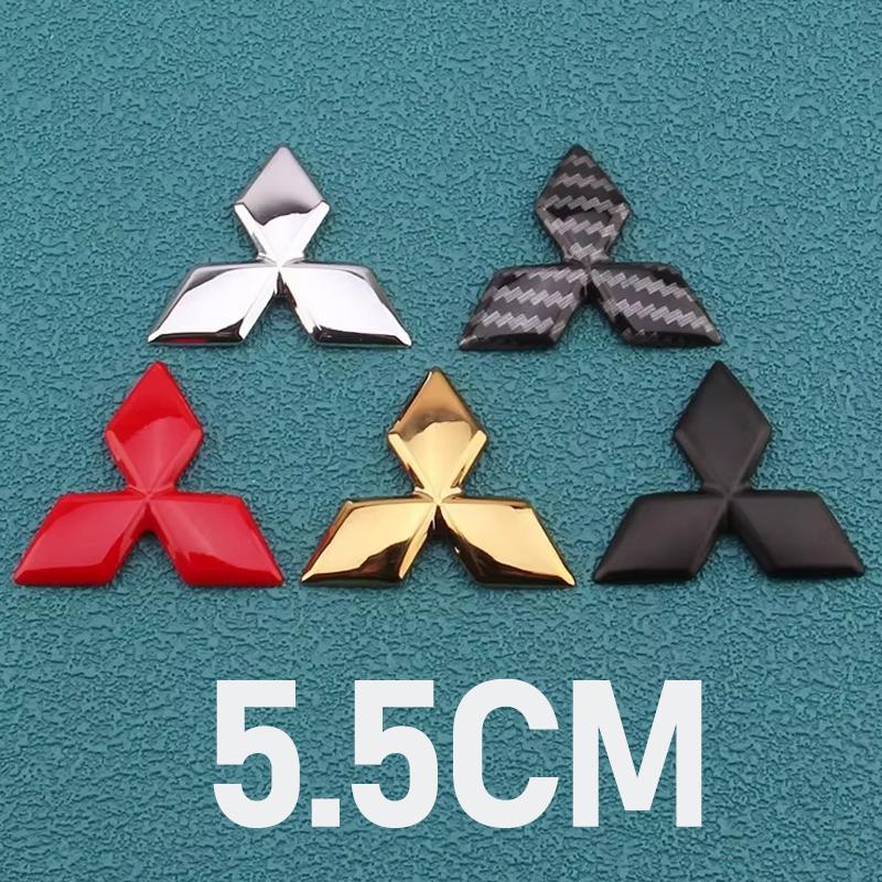 cymvyj1 Interior Steering Wheel Decal for Mitsubishi Car Sticker Decoration Lancer EX Galant ASX Outlander Pajero Eclipse 4.7cm 5.5cm