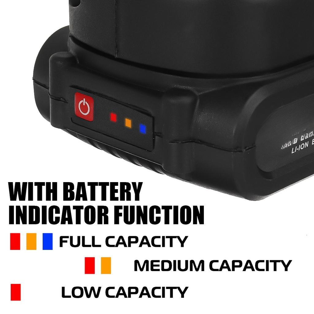 1500W 60 Bar Cordless High Pressure Car Washer Rechargeable Car Electric Water Gun Foam Machine for Makita 18V Battery