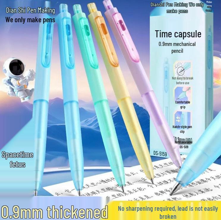 Dianshi DS-5159 Space Capsule 0.9mm Triangular Mechanical Pencil - Durable Lead