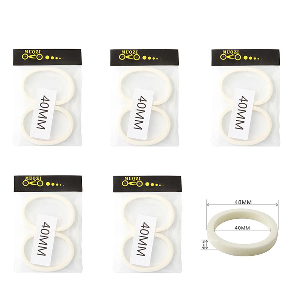 2/4/10PCS MTB Bike For Maintenance Sponge Ring Suspension For Oil Sealed Lubricating Sponge Ring Cycling Accessories