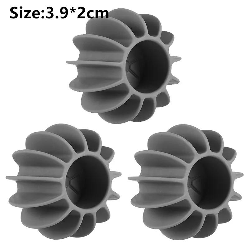 1-10CPS Laundry Ball Reusable Silicone Clothes Hair Cleaning Tools Pet Hair Remover Washing Machine Cat Hair Catcher Laundry Ball