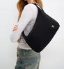 David Jones women's shoulder bag, black eco-leather