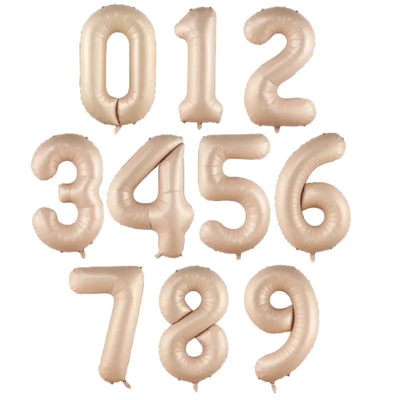 Palloncini Compleanno Grandi in Foil da 40 Pollici Palloncino Numero in Elio 0-9 Buon Compleanno Decorazioni Festa di Matrimonio Baby Shower Figure Grandi Globo