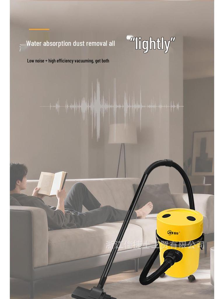 Jinghua High-Suction Industrial Grout and Pet Vacuum Cleaner with One-Button Cord Retraction