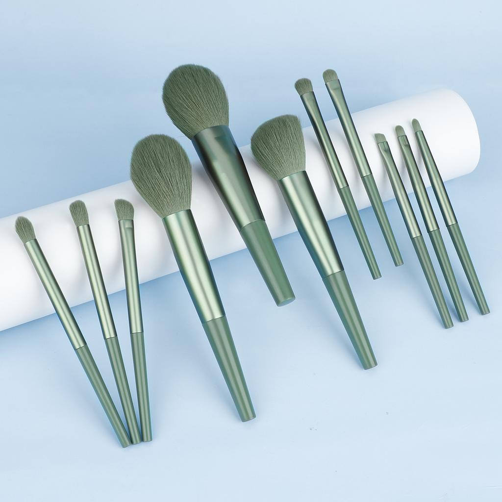 Makeup Brushes 11 Fiber Hair Makeup Brush Set, Blush Eyeshadow Brush Foundation Brush Beauty Tools