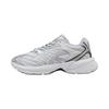 Velophasis Immer An Mode Lässig Klassisch Stoff Synthetisches Leder Niedriger Schaft Laufschuhe Unisex Sneaker Silber 395908-16