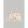 This year's popular women's pleated handbag and crossbody bag, 2025 summer new model, high-quality cloud bag for women