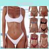 Stunning Sexy Women's Bikini Set With Padded Bra And Thong For Ultimate Comfort