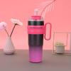 Dopamine Dual-Drink Stainless Steel Insulated Straw Tumbler