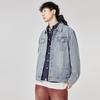 Autumn Men's Denim Washing Jacket Slim Hong Kong Style Tooling Versatile Handsome Casual Jacket Trendy Men's Clothing