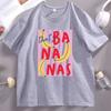 Thats Bananas T Shirt Unisex Unisex Summer Fruit Tshirt Food Short Sleeve Retro Graphic Tee Banana Trendy Tshirt Male Clothes