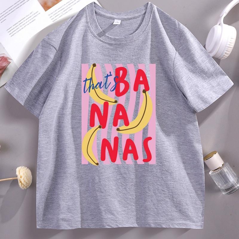 Thats Bananas T Shirt Unisex Unisex Summer Fruit Tshirt Food Short Sleeve Retro Graphic Tee Banana Trendy Tshirt Male Clothes