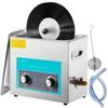 Ultrasonic Vinyl Record Cleaner 6L 40kHz Vinyl Ultrasonic Cleaning Machine Knob Control Record Ultrasonic Cleaner 4 Records Vinyl Sonic Cleaner